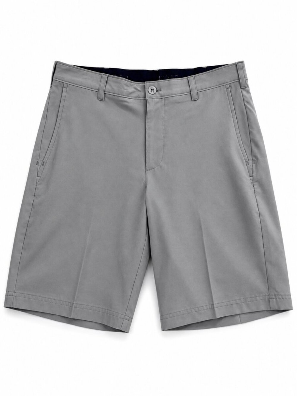 IZOD Golf Flat Front Golf Shorts Men's 30 Gray Stretch Performance